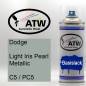 Preview: Dodge, Light Iris Pearl Metallic, C5 / PC5: 400ml Sprühdose, von ATW Autoteile West.